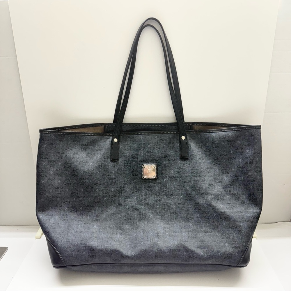 MCM Black and Gray Women's Tote